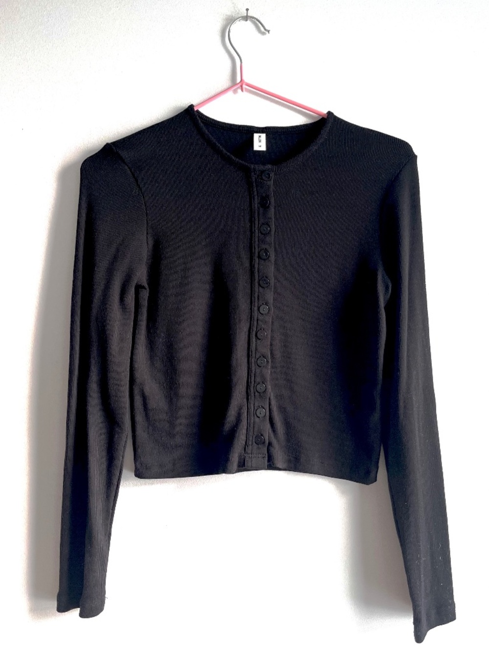 KOTN mini cardigan in black - Size M